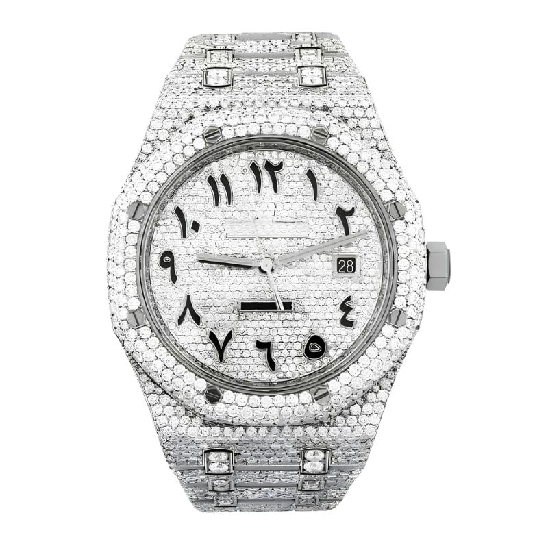 Royal Oak “Iced Out” 15400ST.OO.1220ST.02